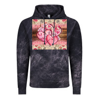 Cloud Black cancer hearts Vintage Hoodie - CowGirlArtShop