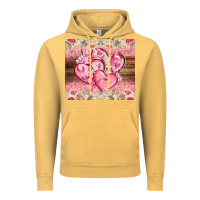 Vintage Mustard cancer hearts Vintage Hoodie - CowGirlArtShop