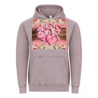 Vintage Zinc cancer hearts Vintage Hoodie - CowGirlArtShop