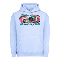 Pigment Grape Ice with god all things are possible race Urban Hoodie - AdoDesignShop