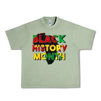 Oil Green black history month Urban Heavy Tee - CowGirlArtShop