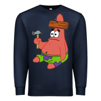 Navy patrick the star gift Premium Sweatshirt - trangStudio