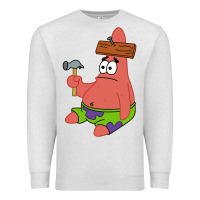 Oatmeal Heather patrick the star gift Premium Sweatshirt - trangStudio