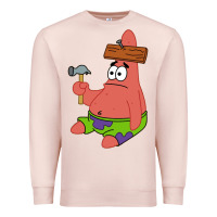 Pale Pink patrick the star gift Premium Sweatshirt - trangStudio
