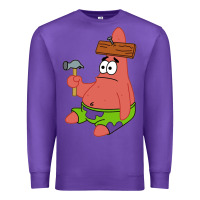 Purple patrick the star gift Premium Sweatshirt - trangStudio
