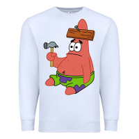 White patrick the star gift Premium Sweatshirt - trangStudio
