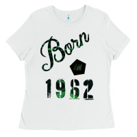 White Born In 1962 Ladies Tee - Bettercallsaul