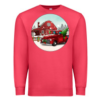 Cardinal Christmas farm Christmas Premium Sweatshirt - BarkalooDesign