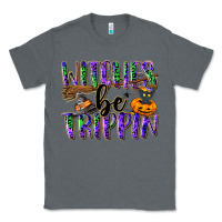 Charcoal Heather Witches be trippin Classic Tee - NancyCooperArtShop