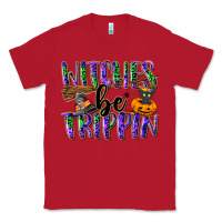 Red Witches be trippin Classic Tee - NancyCooperArtShop