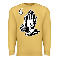 Antique Gold 6IX GOD gift Premium Sweatshirt - trangStudio