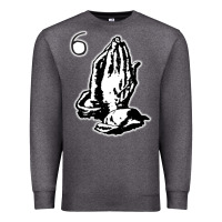 Charcoal Heather 6IX GOD gift Premium Sweatshirt - trangStudio