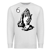 Oatmeal Heather 6IX GOD gift Premium Sweatshirt - trangStudio