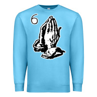 Ocean Blue 6IX GOD gift Premium Sweatshirt - trangStudio