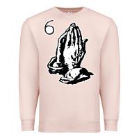 Pale Pink 6IX GOD gift Premium Sweatshirt - trangStudio