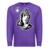 Purple 6IX GOD gift Premium Sweatshirt - trangStudio