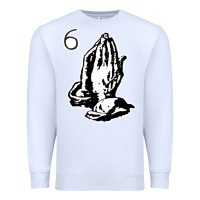 White 6IX GOD gift Premium Sweatshirt - trangStudio
