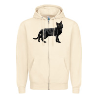 Sandshell Bombay Cat Zipper Hoodie - LillyAllenDesigns