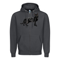 Smoke Bombay Cat Zipper Hoodie - LillyAllenDesigns