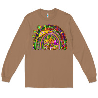 Toasted Coconut mardi gras rainbow Long Sleeve Tee - OliviaCreatesArt