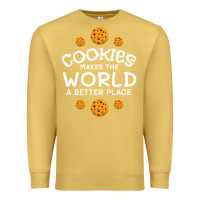 Antique Gold funny cookie lover baking cookies baker candy gift Premium Sweatshirt - trangStudio