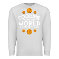 Dove Grey funny cookie lover baking cookies baker candy gift Premium Sweatshirt - trangStudio