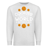 Oatmeal Heather funny cookie lover baking cookies baker candy gift Premium Sweatshirt - trangStudio