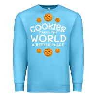 Ocean Blue funny cookie lover baking cookies baker candy gift Premium Sweatshirt - trangStudio