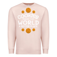 Pale Pink funny cookie lover baking cookies baker candy gift Premium Sweatshirt - trangStudio