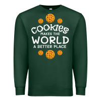 Sports Green funny cookie lover baking cookies baker candy gift Premium Sweatshirt - trangStudio