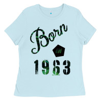 Baby Blue Born In 1963 Ladies Tee - Bettercallsaul