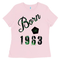 Bubblegum Pink Born In 1963 Ladies Tee - Bettercallsaul