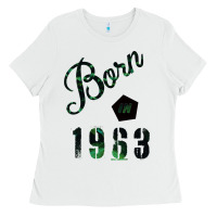 White Born In 1963 Ladies Tee - Bettercallsaul