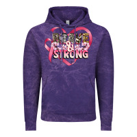 Cloud Purple brave and strong cancer awareness Vintage Hoodie - CowGirlArtShop