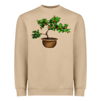 Mushroom Guava Tree Bonsai Illustrations Heavyweight Sweatshirt - LillyAllenDesigns
