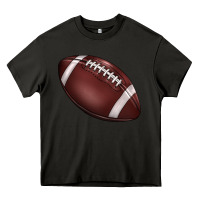 Asphalt football Heavy Core Tee - BarkalooDesign