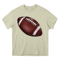 Mossy football Heavy Core Tee - BarkalooDesign