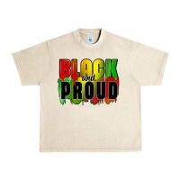 Sandshell black and proud Urban Heavy Tee - CowGirlArtShop