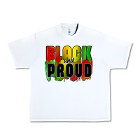 Black And Proud Urban Heavy Tee | Teevron