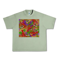 Oil Green mardi gras crawfish king cake Urban Heavy Tee - RanaPortraitStore
