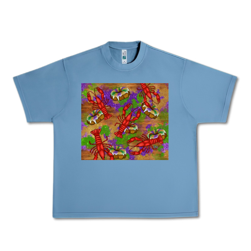 Mardi Gras Crawfish King Cake Urban Heavy Tee by RanaPortraitStore | Teevron