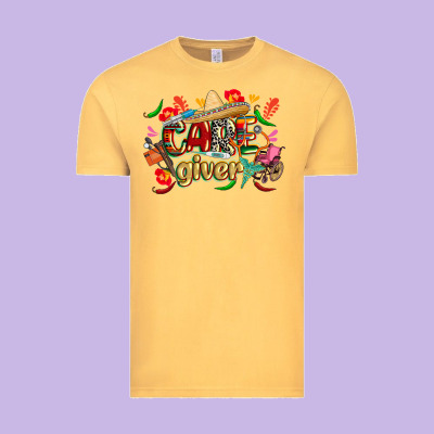 Cinco De Mayo Caregiver Vintage Tee Designed By Cowgirlartshop