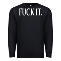 Black F It Period Dot Premium Sweatshirt - trangStudio