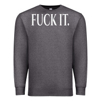 Charcoal Heather F It Period Dot Premium Sweatshirt - trangStudio