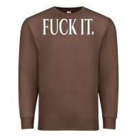Chestnut F It Period Dot Premium Sweatshirt - trangStudio