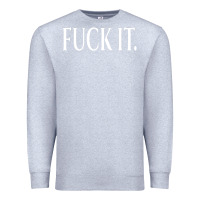 Heather Grey F It Period Dot Premium Sweatshirt - trangStudio