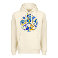 Sandshell World Down Syndrome Day Premium Hoodie - CowhideDigitalArt