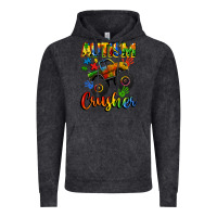 Vintage Black autism crusher Vintage Hoodie - CowGirlArtShop