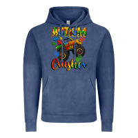 Vintage Denim autism crusher Vintage Hoodie - CowGirlArtShop