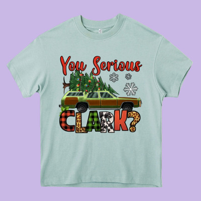 You Serious Clark Christmas Vacation Car Heavy Core Tee Designed By Jasminsmagicworld